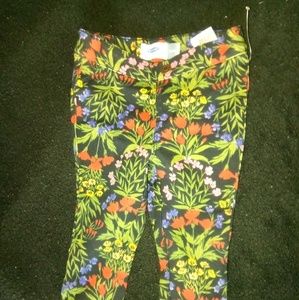 Girls floral jeans